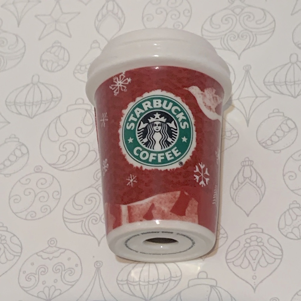 Starbucks Red Cup Christmas Ornament 2008